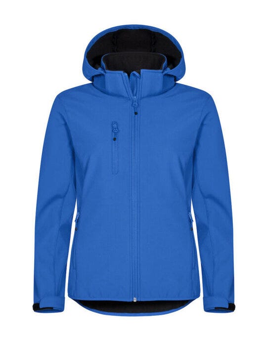 Clique Ladies Classic Softshell Hoody - Royal Blue