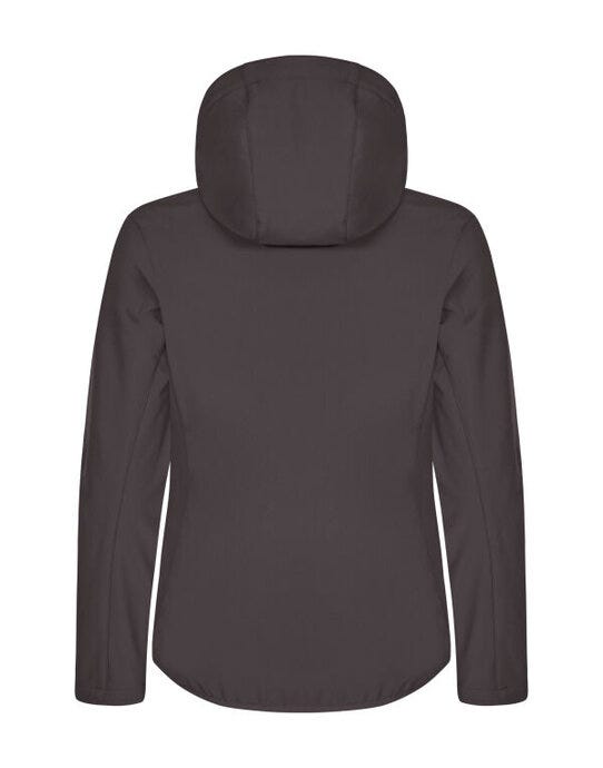 Clique Ladies Classic Softshell Hoody - Dark Grey