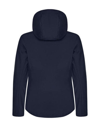 Clique Ladies Classic Softshell Hoody - Dark Navy