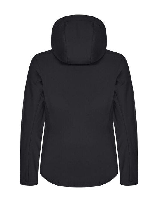 Clique Ladies Classic Softshell Hoody - Black