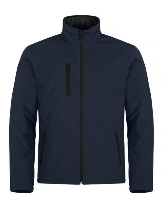 Clique Padded Softshell - Dark Navy