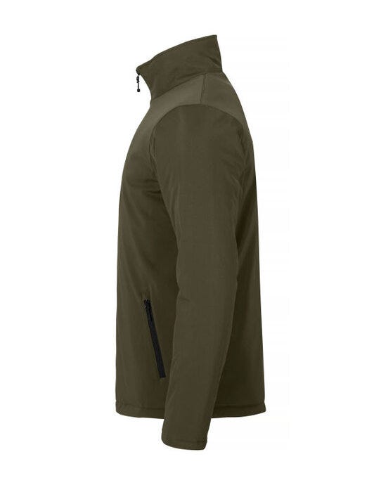 Clique Padded Softshell - Fog Green