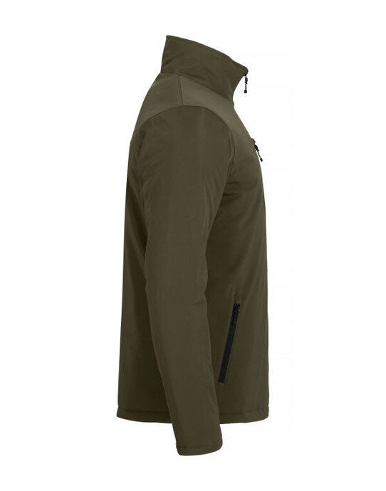 Clique Padded Softshell - Fog Green