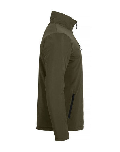 Clique Padded Softshell - Fog Green