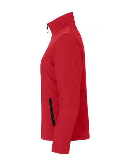 Clique Ladies Padded Softshell - Red