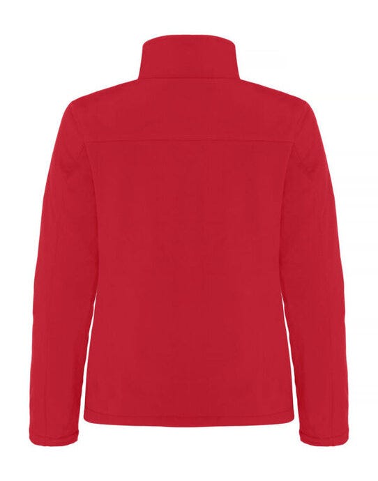 Clique Ladies Padded Softshell - Red
