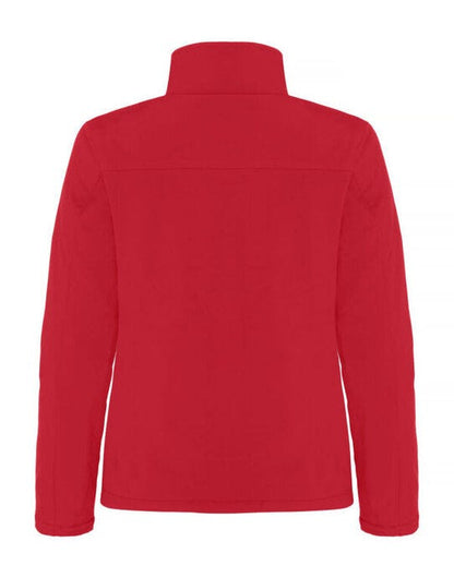 Clique Ladies Padded Softshell - Red