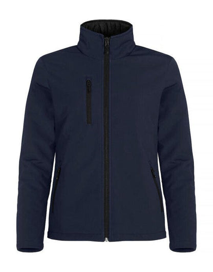 Clique Ladies Padded Softshell - Dark Navy