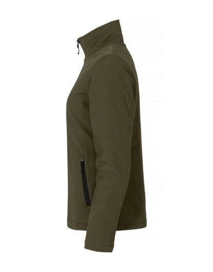 Clique Ladies Padded Softshell - Fog Green