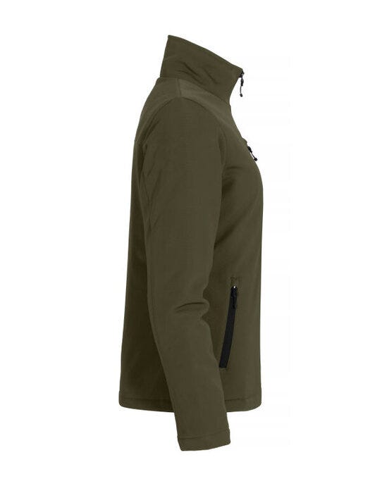 Clique Ladies Padded Softshell - Fog Green