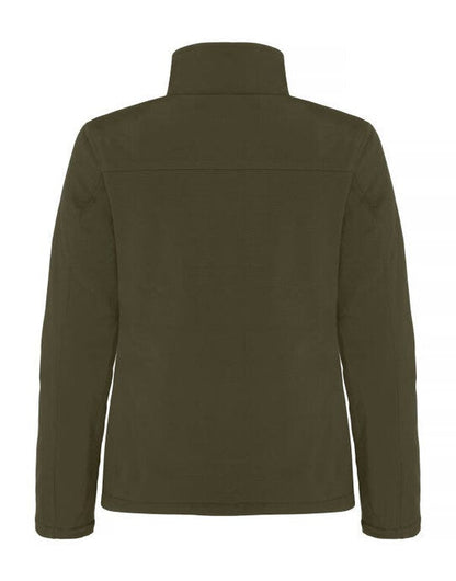 Clique Ladies Padded Softshell - Fog Green
