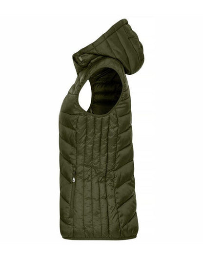 Clique Ladies Idaho Vest - Fog Green