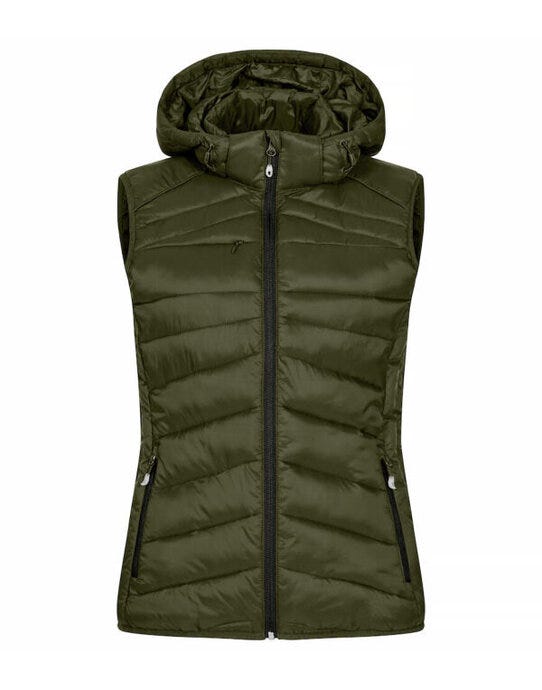 Clique Ladies Idaho Vest - Fog Green