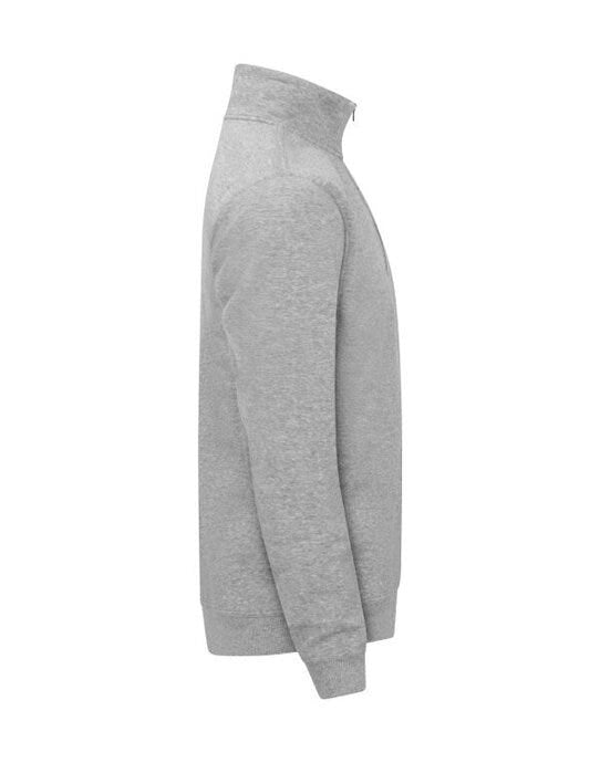 Clique Miami Half Zip - Grey Melange