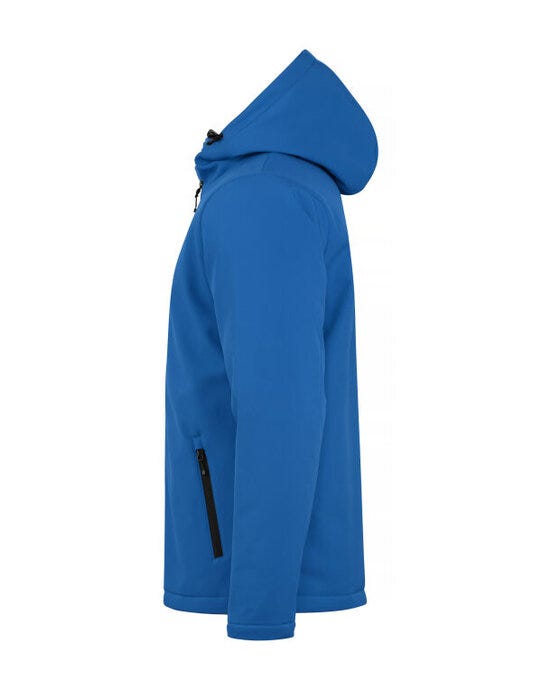 Clique Padded Hoody Softshell - Royal Blue