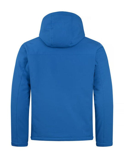 Clique Padded Hoody Softshell - Royal Blue