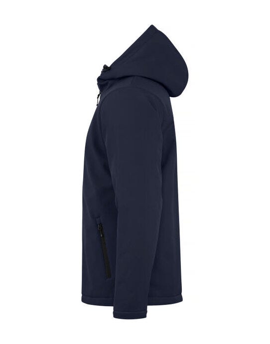 Clique Padded Hoody Softshell - Dark Navy