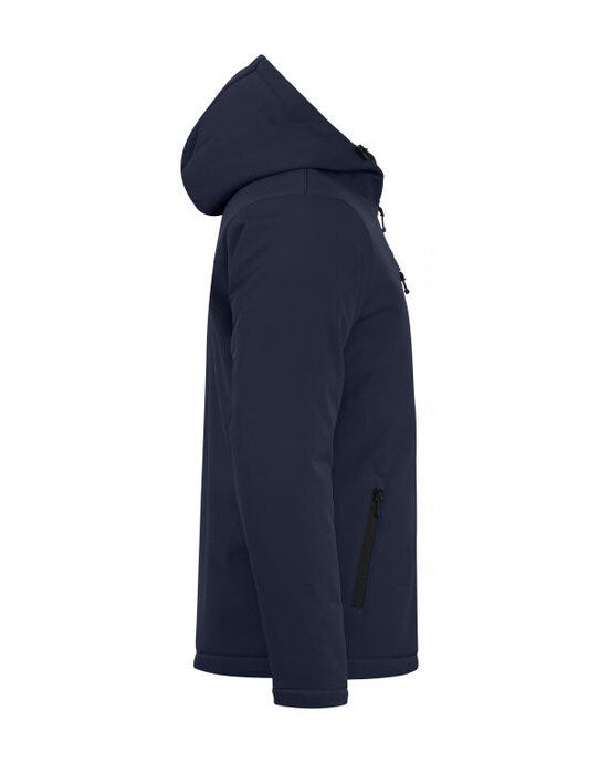 Clique Padded Hoody Softshell - Dark Navy