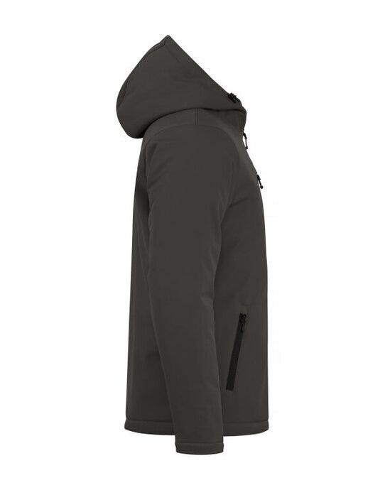 Clique Padded Hoody Softshell - Dark Grey
