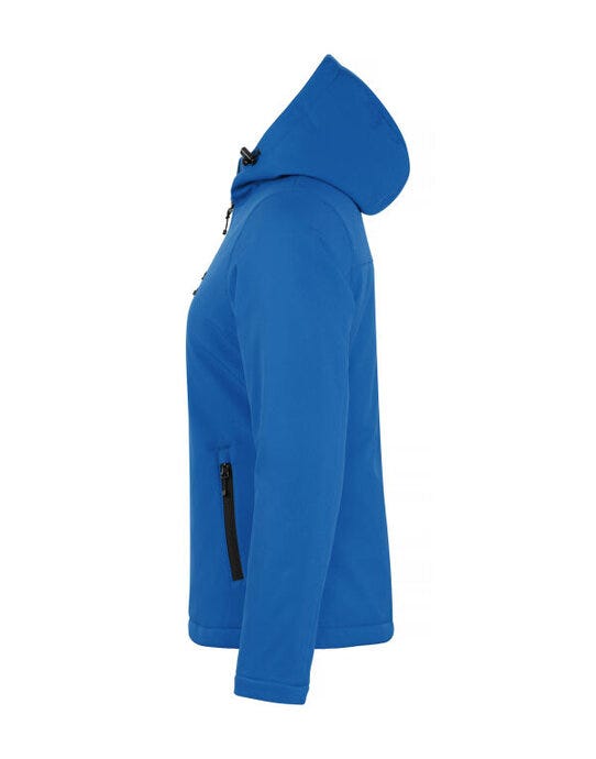 Clique Ladies Padded Softshell Hoody - Royal Blue