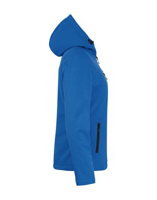 Clique Ladies Padded Softshell Hoody - Royal Blue