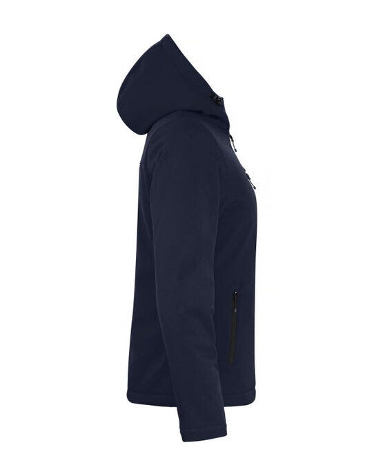 Clique Ladies Padded Softshell Hoody - Dark Navy