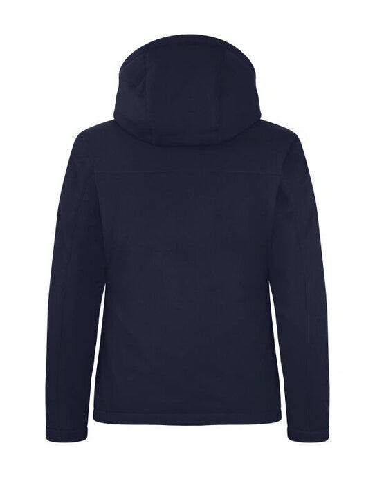 Clique Ladies Padded Softshell Hoody - Dark Navy