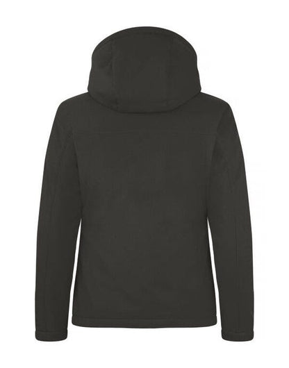 Clique Ladies Padded Softshell Hoody - Dark Grey