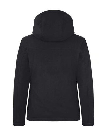 Clique Ladies Padded Softshell Hoody - Black