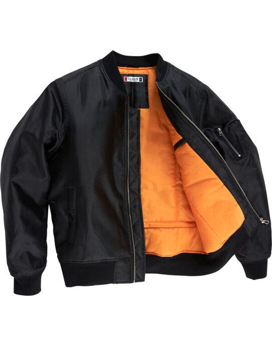 Clique Bomber - Black