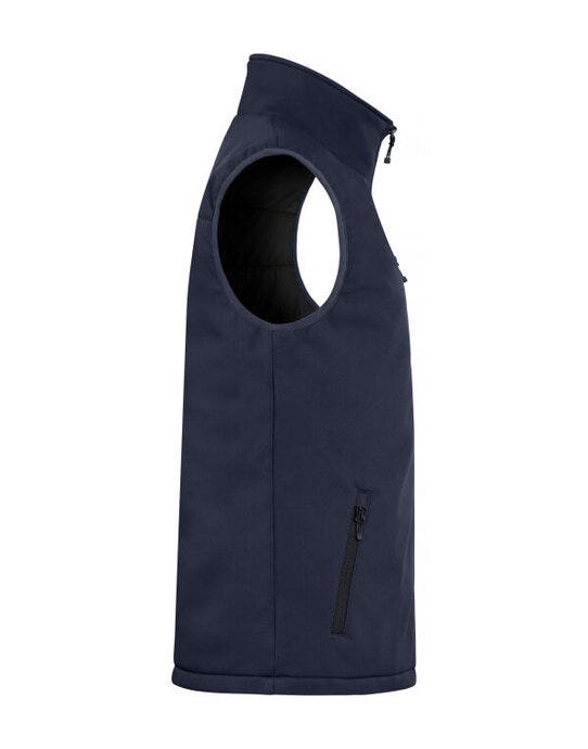 Clique Padded Softshell Vest - Dark Navy