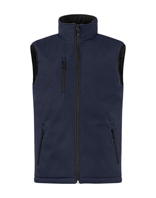 Clique Padded Softshell Vest - Dark Navy