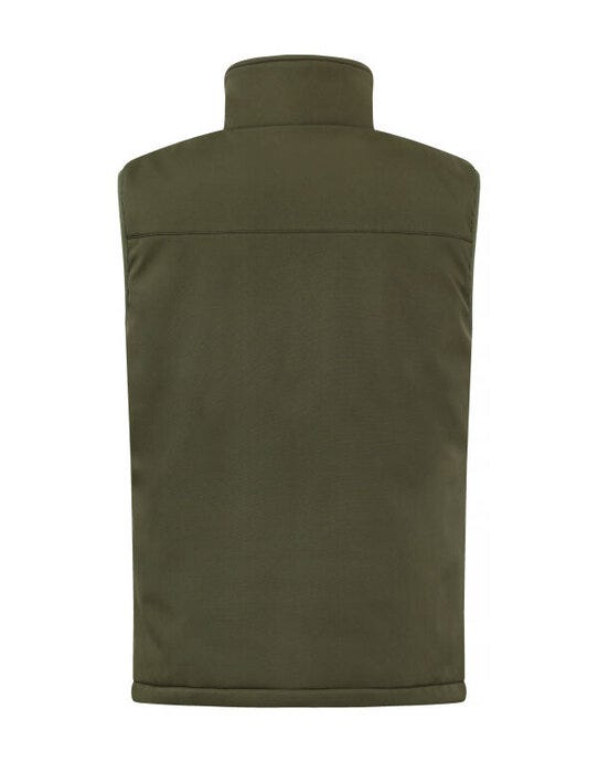 Clique Padded Softshell Vest - Fog Green