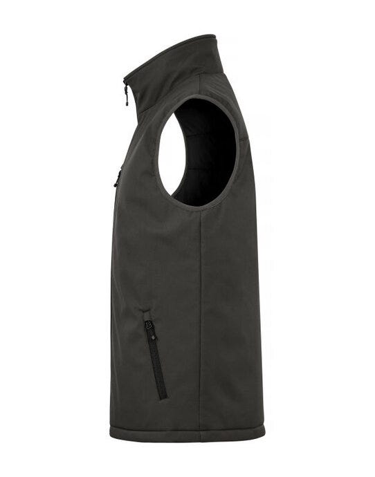 Clique Padded Softshell Vest - Dark Grey