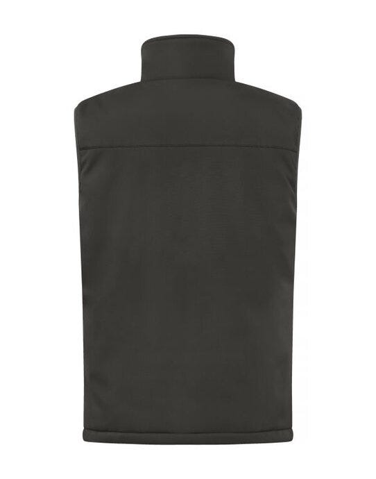 Clique Padded Softshell Vest - Dark Grey