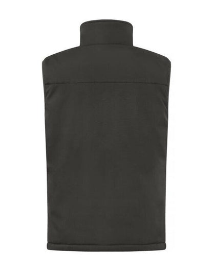 Clique Padded Softshell Vest - Dark Grey