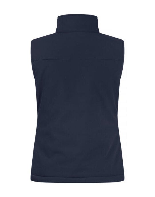 Clique Ladies Padded Softshell Vest - Dark Navy