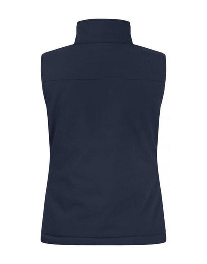 Clique Ladies Padded Softshell Vest - Dark Navy