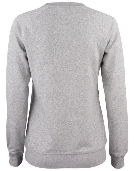 Clique Ladies Premium OCC Roundneck - Grey Melange