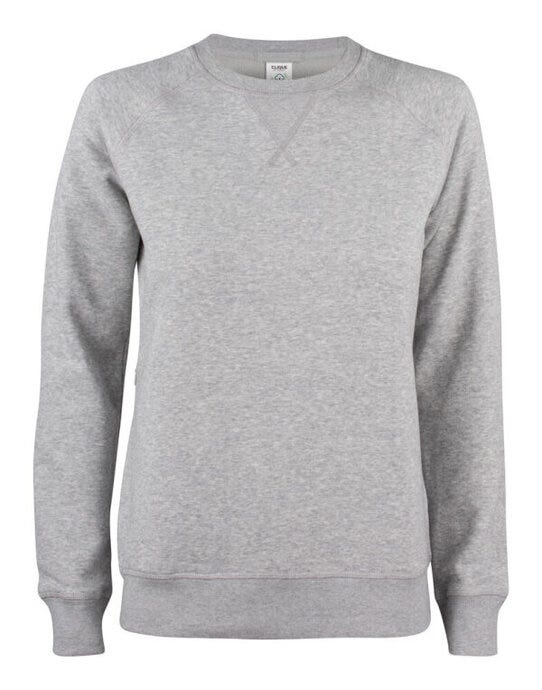 Clique Ladies Premium OCC Roundneck - Grey Melange