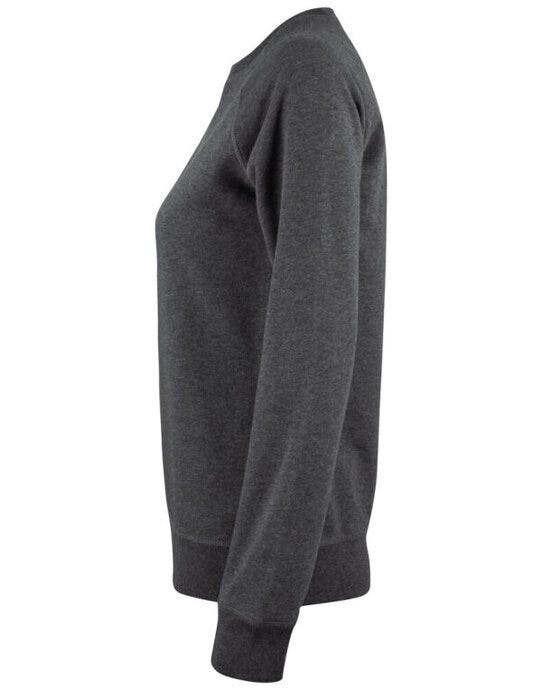 Clique Ladies Premium OCC Roundneck - Anthracite Melange