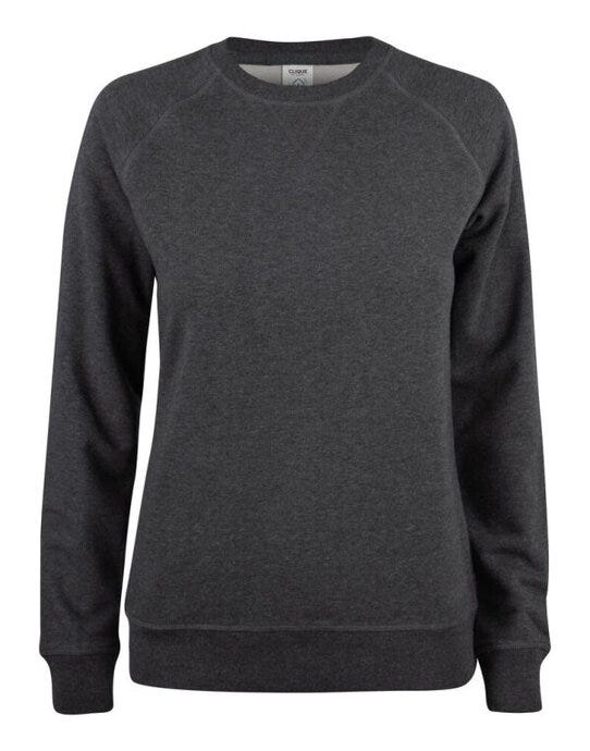 Clique Ladies Premium OCC Roundneck - Anthracite Melange
