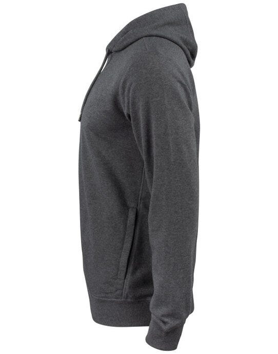 Clique Premium OC Hoody - Anthracite Melange