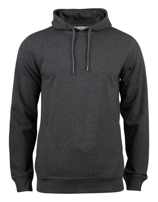 Clique Premium OC Hoody - Anthracite Melange