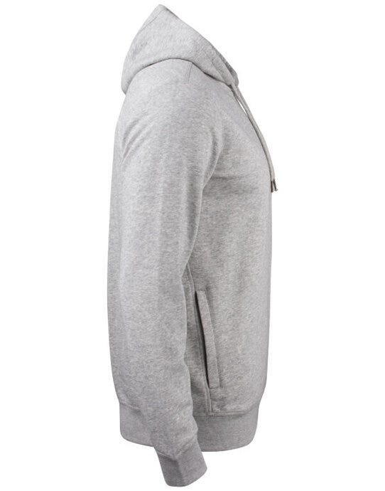 Clique Premium OC Hoody - Grey Melange