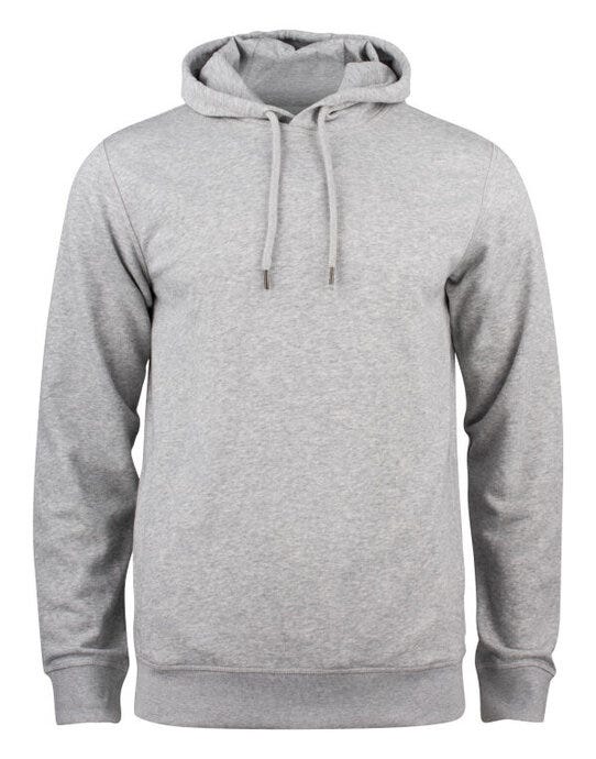 Clique Premium OC Hoody - Grey Melange