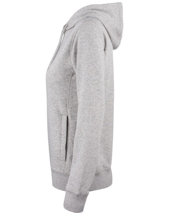 Clique Ladies Premium OC Hoody - Grey Melange
