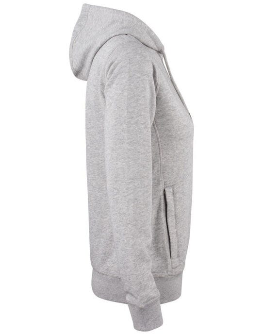 Clique Ladies Premium OC Hoody - Grey Melange