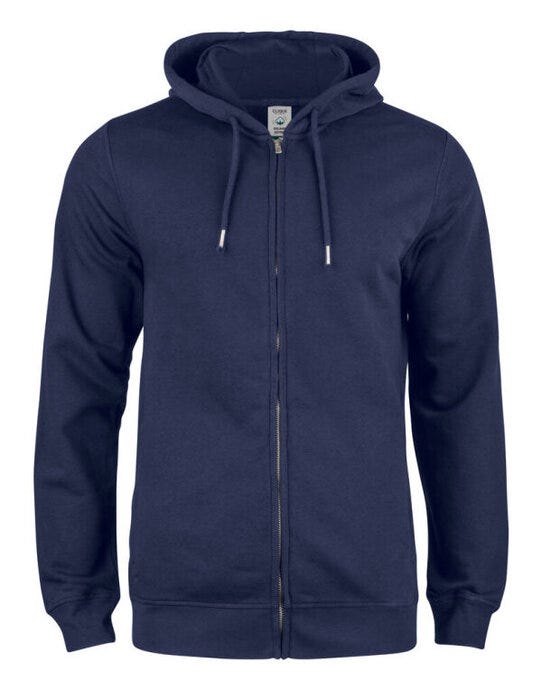Clique Premium OC Full Zip Hoody - Dark Navy