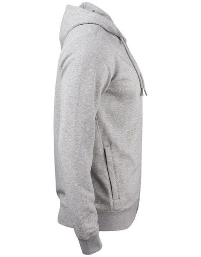 Clique Premium OC Full Zip Hoody - Grey Melange